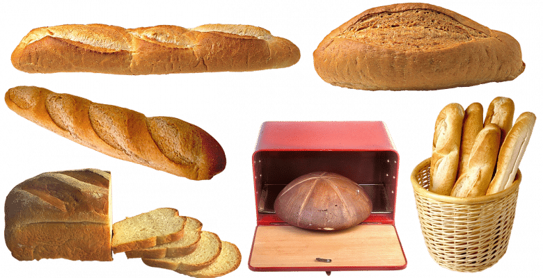 différents types de pain