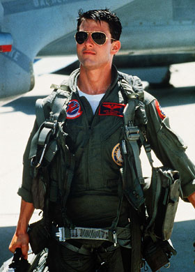 Le blouson d'avaiteur de Tom Cruise dans Top Gun, modèle G1