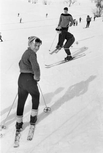Station de ski en 1960. Source : Gettyimages