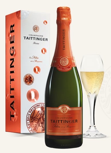 bouteille de champagne taittinger